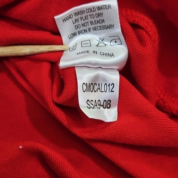 H2H Vintage Five Button Vintage Cardigan Men's XL Red Long Sleeve Mr. Rogers - Picture 14 of 15